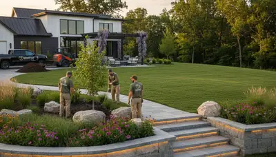 Landscaping services in Oak Park, IL for residential and commercial property maintenance