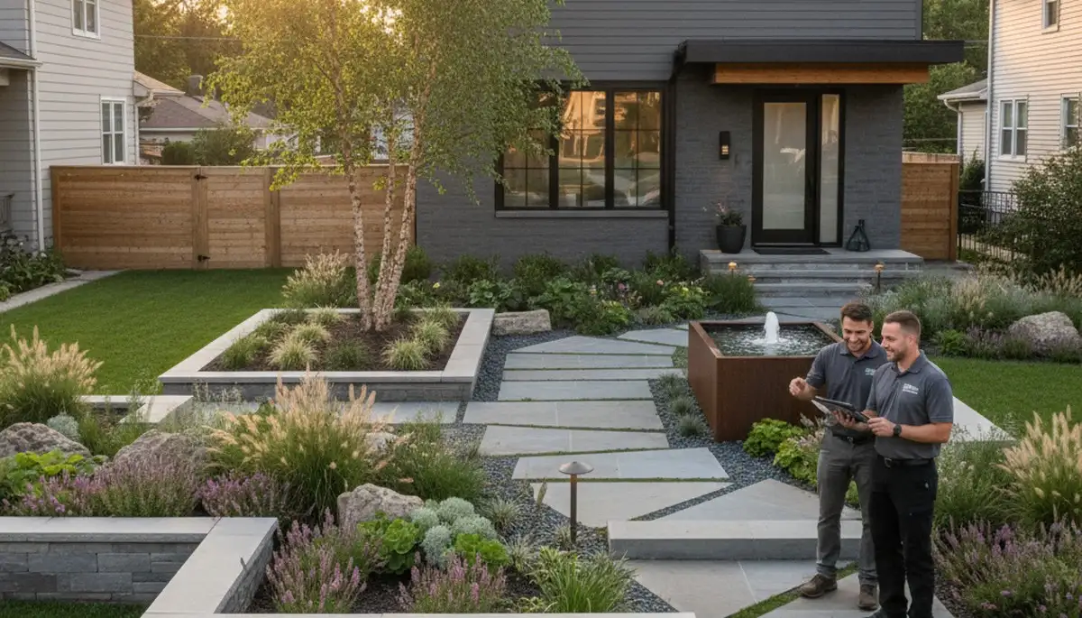 Landscaping services in Oak Park, IL for residential and commercial properties