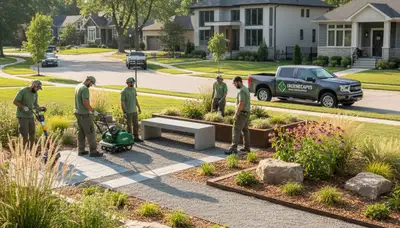 Landscaping services in Oak Park, IL for lawns, gardens, and outdoor property maintenance