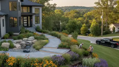Landscaping services in Oak Park, IL for residential and commercial properties