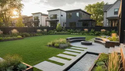 Landscaping service in Oak Park, IL for residential yard maintenance and outdoor beautification