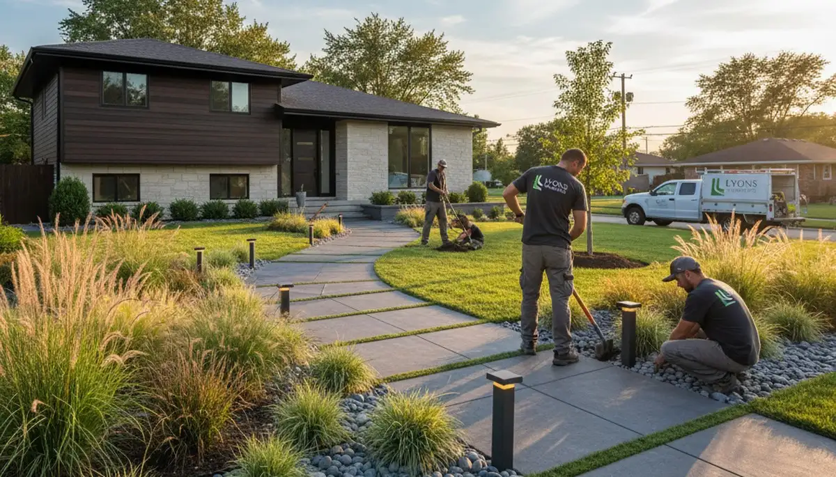 Landscaping services in Oak Park, IL for residential yards and garden maintenance